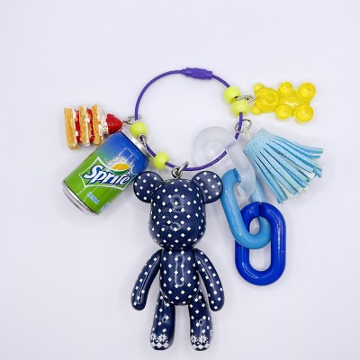 네이비 스노우플레이크 빅 포포베